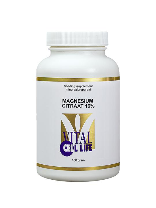 Magnesium citraat 160mg poeder