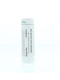 Hepar sulphur D6