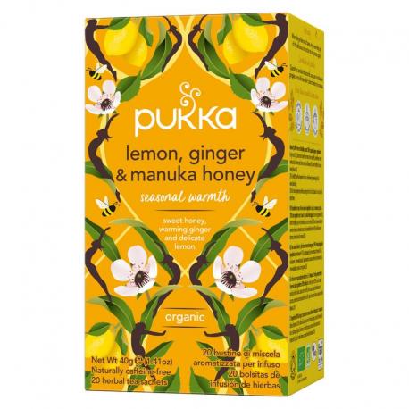 Lemon ginger manuka honey