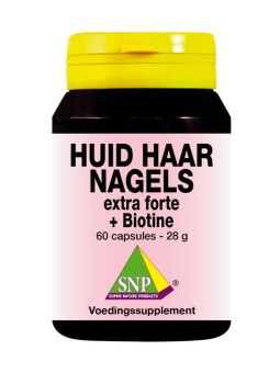 Huid haar nagels & biotine