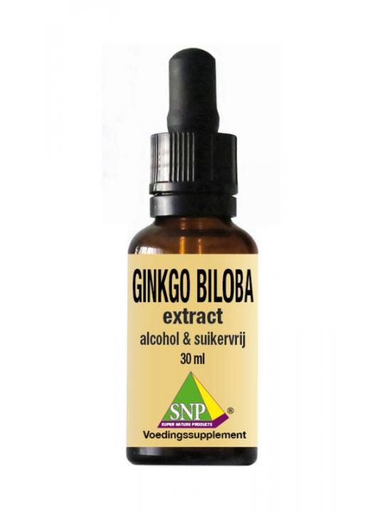 Ginkgo biloba extract fluid