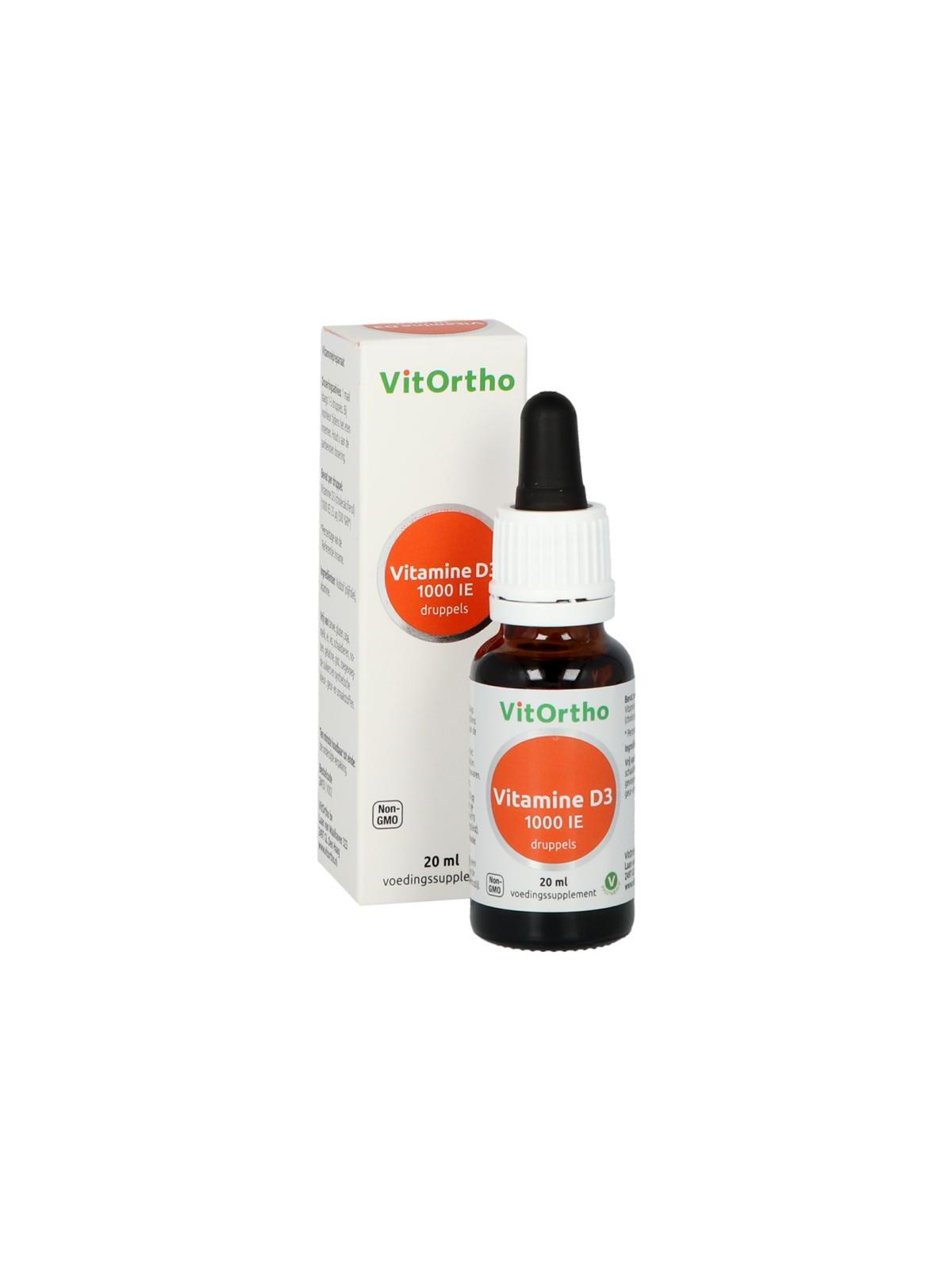 Vitamine D3 1000IE druppels