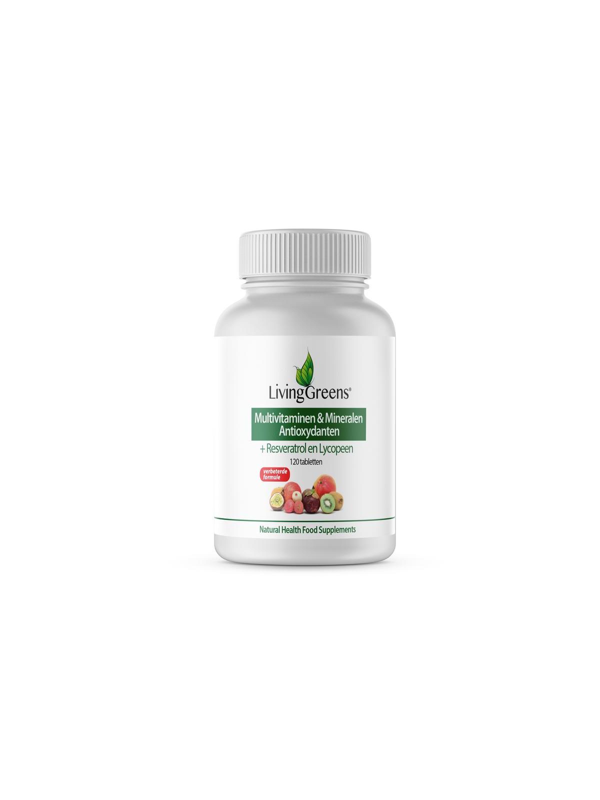 Multi vitaminen & mineralen antioxidant