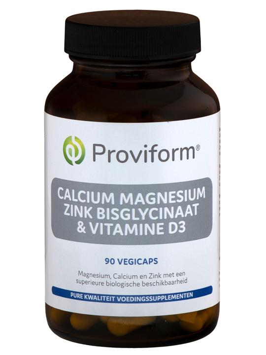 Calcium magnesium zink bisglycinaat & D3