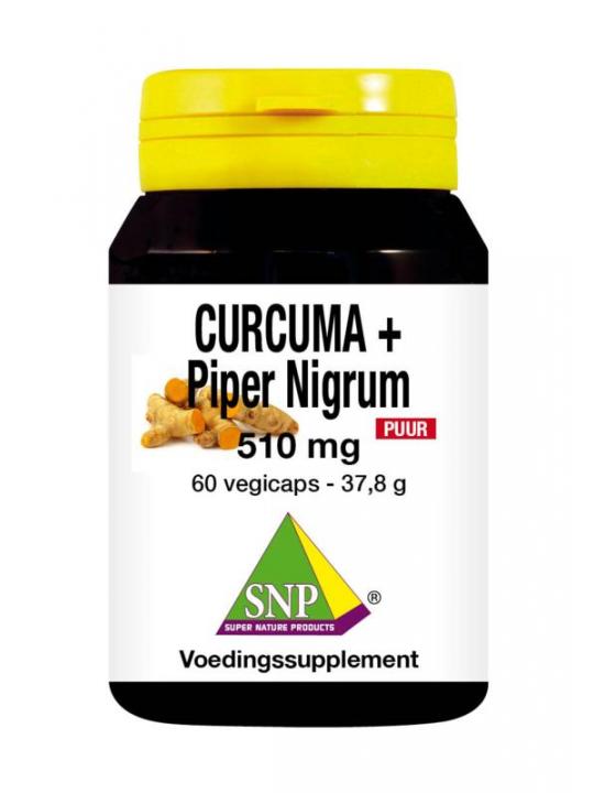 Curcuma & piper nigrum 510mg puur