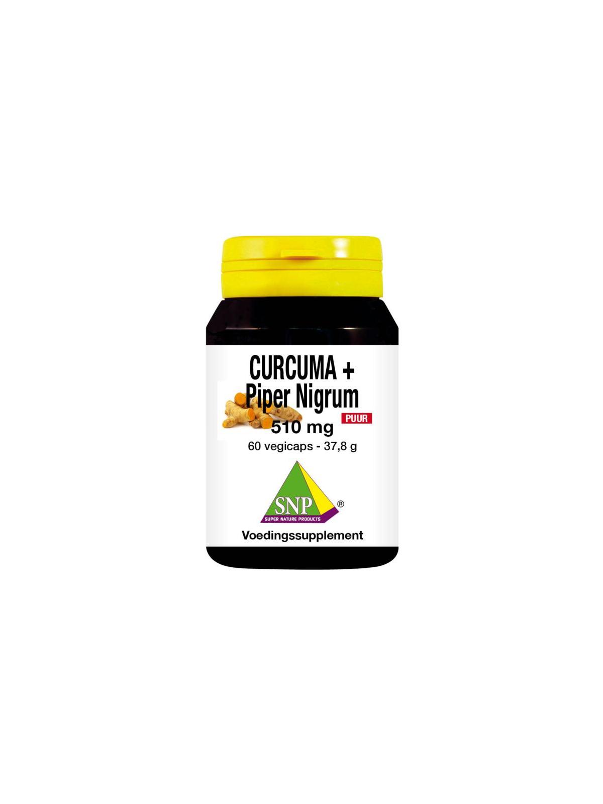 Curcuma & piper nigrum 510mg puur