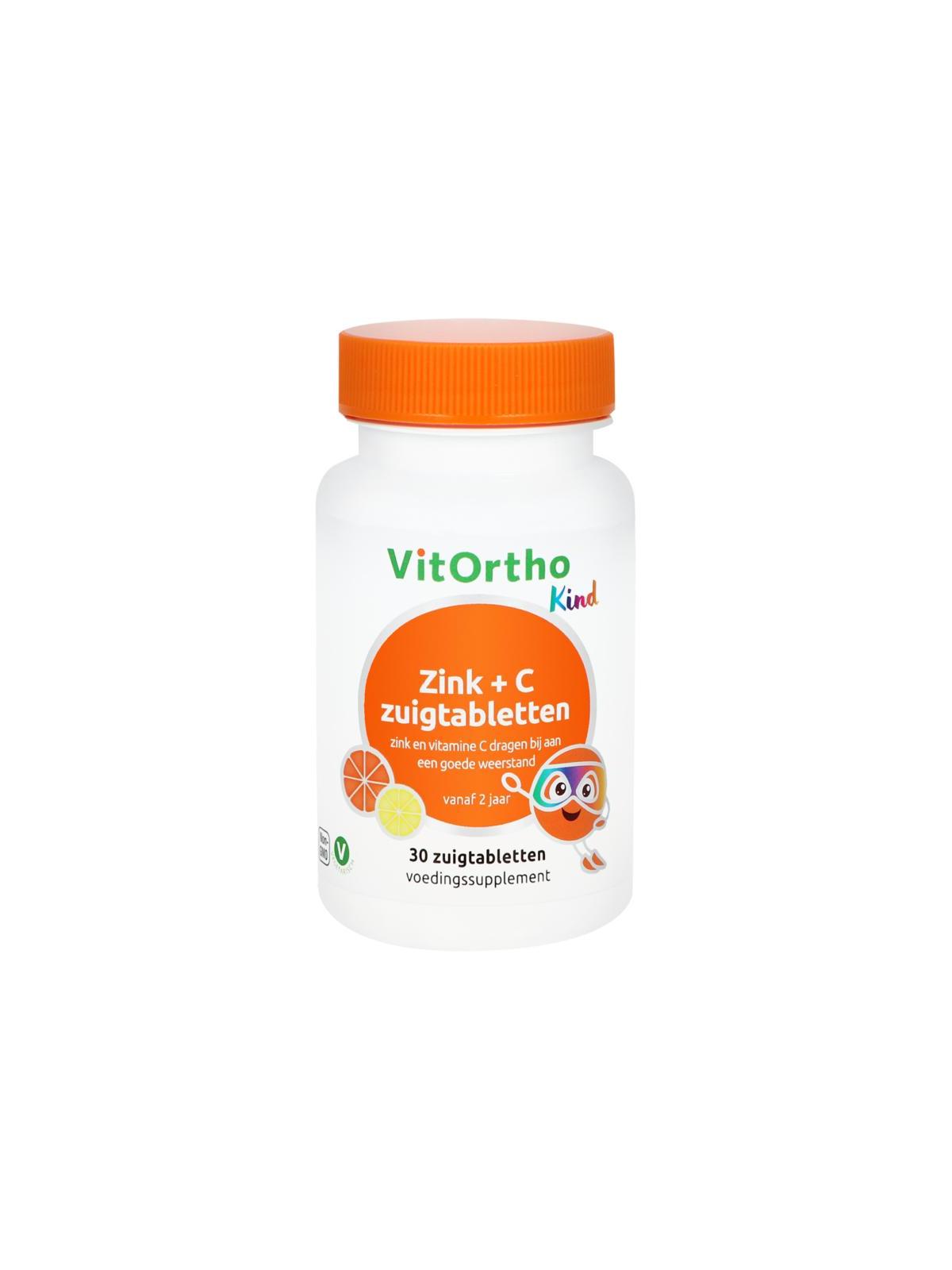 Zink + C kind zuigtabletten