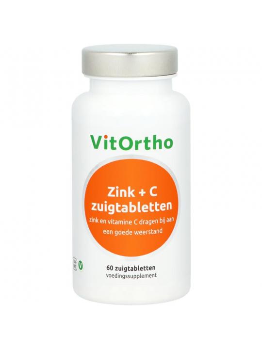 Zink + C zuigtabletten