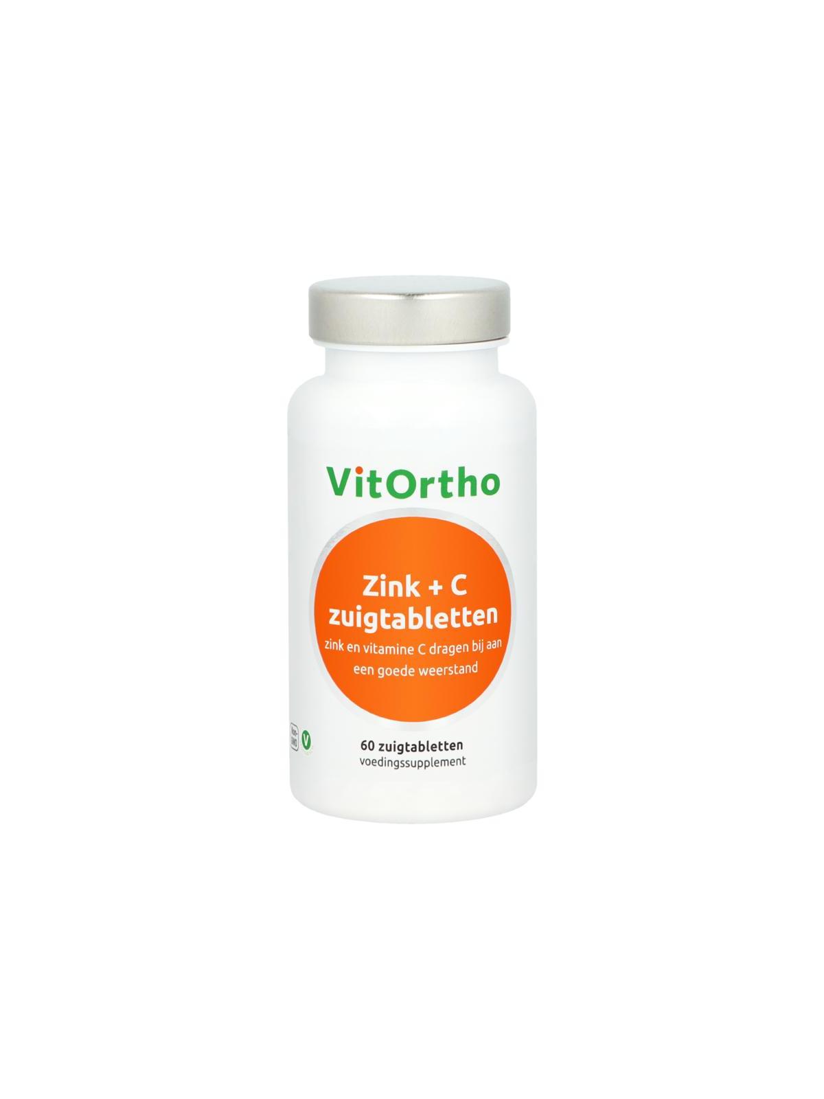 Zink + C zuigtabletten