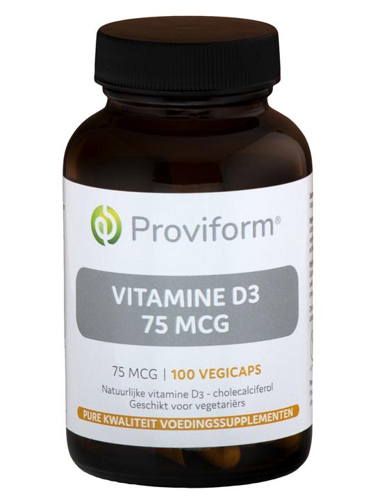 Vitamine D3 75mcg