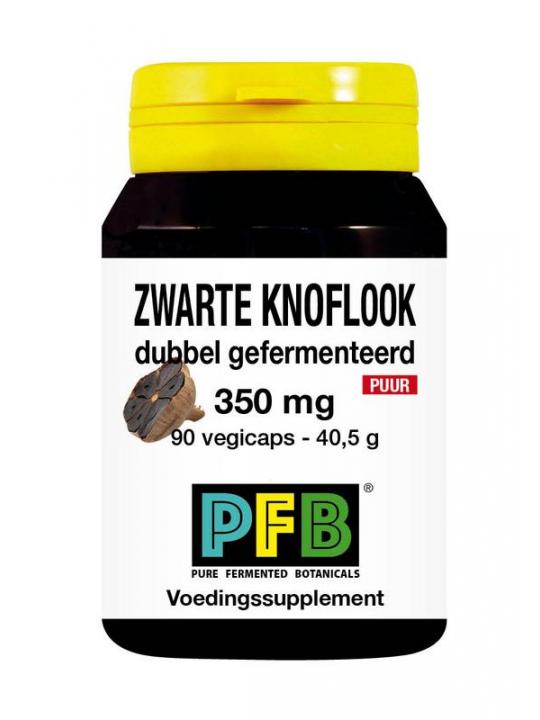 Zwarte knoflook dubbel gefermenteerd