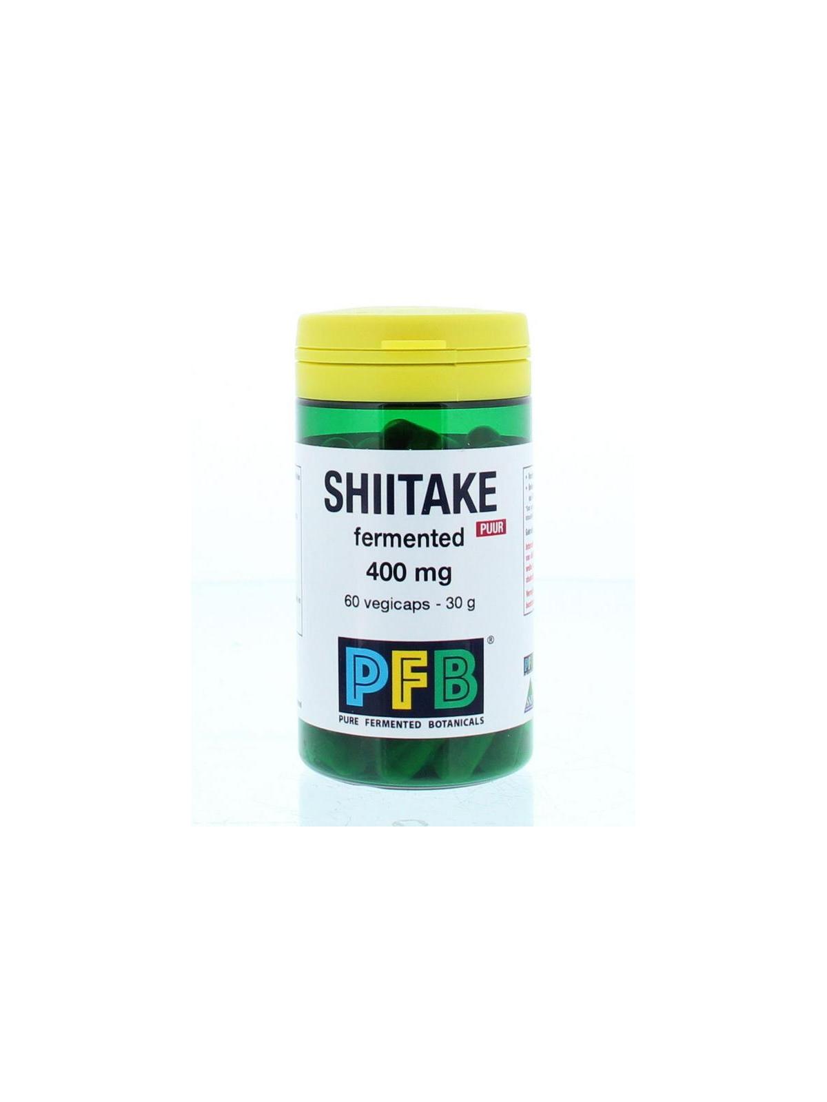 Shiitake fermented 400mg puur