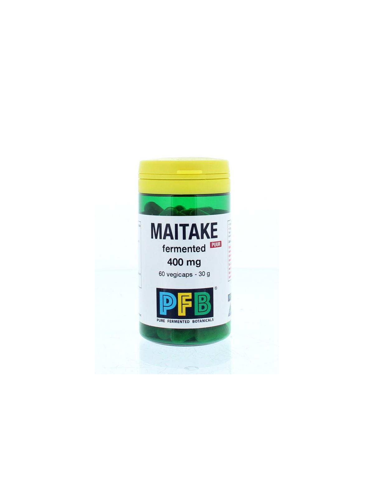 Maitake fermented 400mg puur