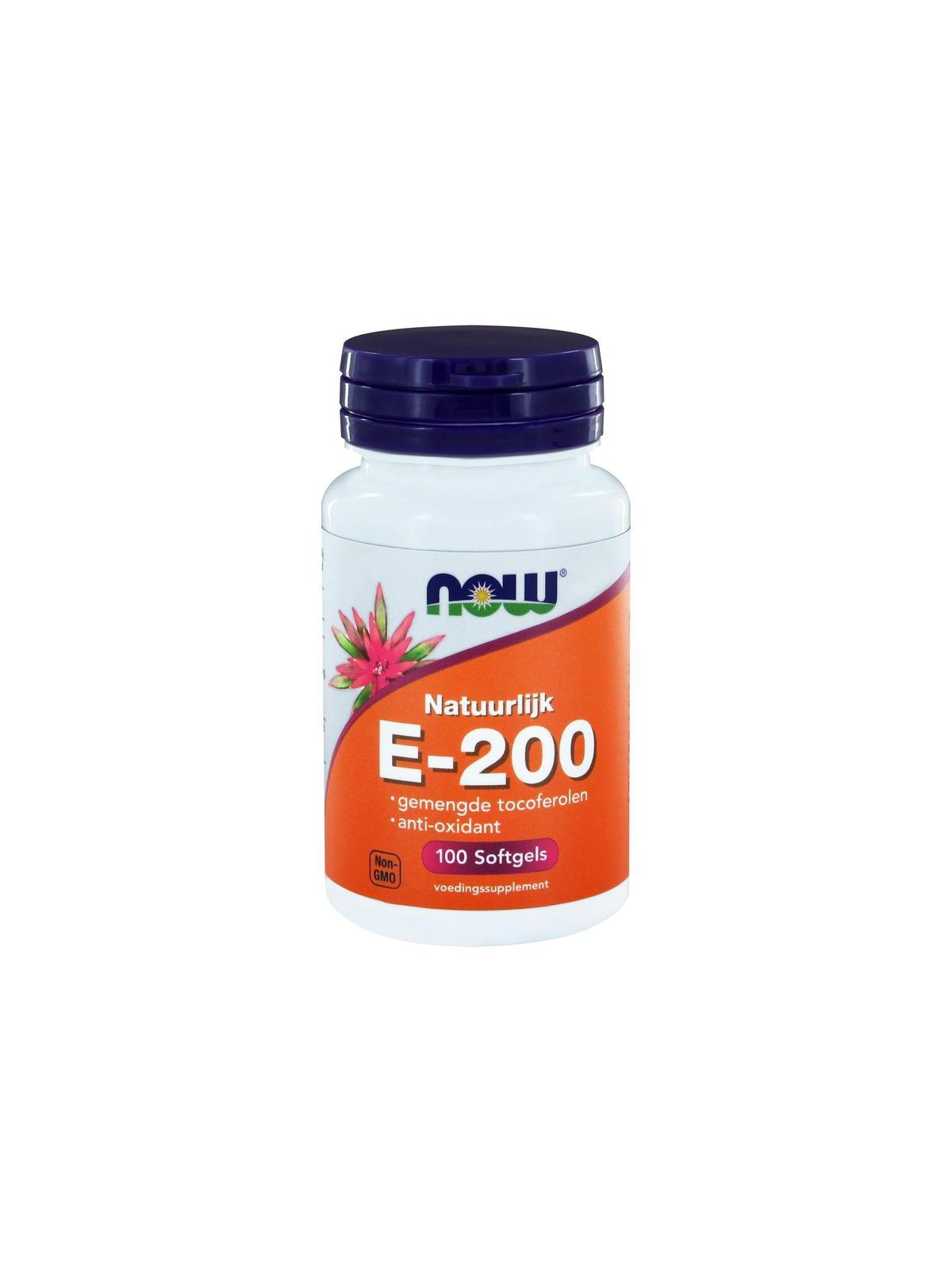 Vitamine E-200 natuurlijke gemengde tocoferolen