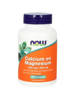 Calcium 500mg en magnesium 250mg