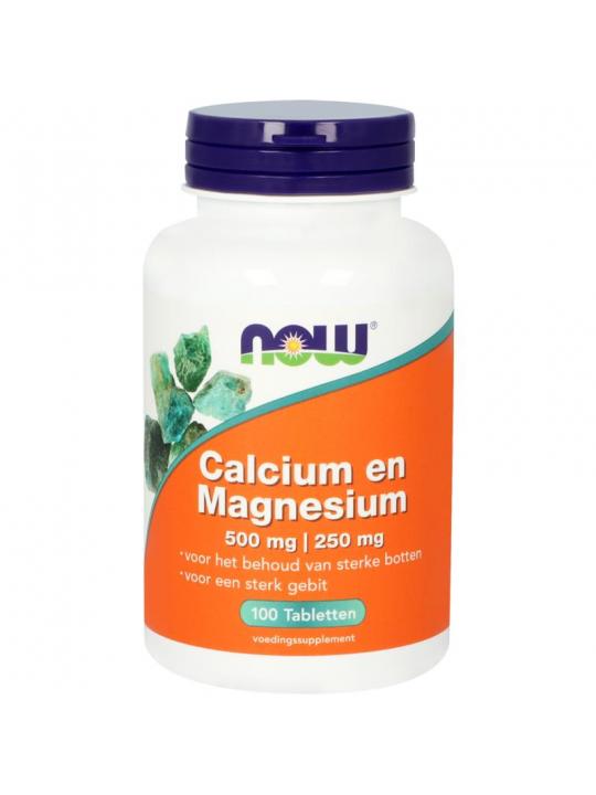 Calcium 500mg en magnesium 250mg