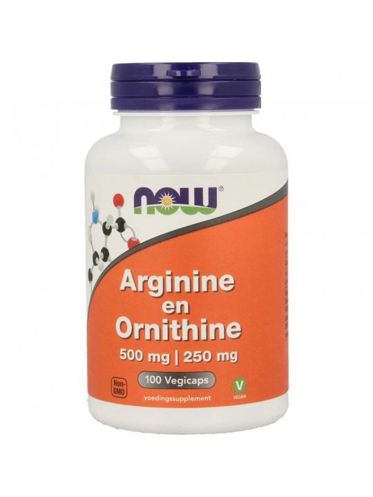 Arginine & Ornithine 500/250 mg