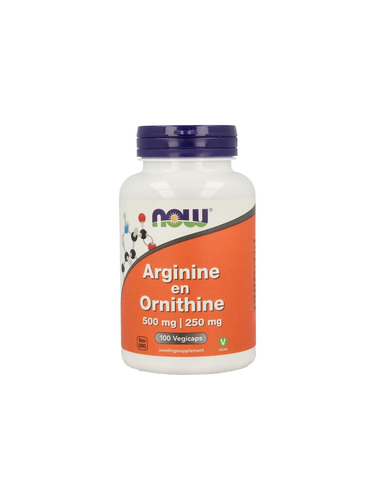 Arginine & Ornithine 500/250 mg