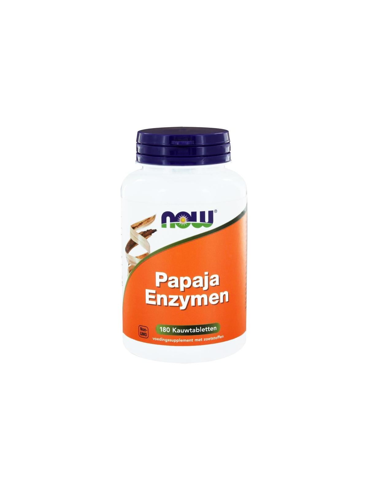 Papaya enzymen kauwtabletten