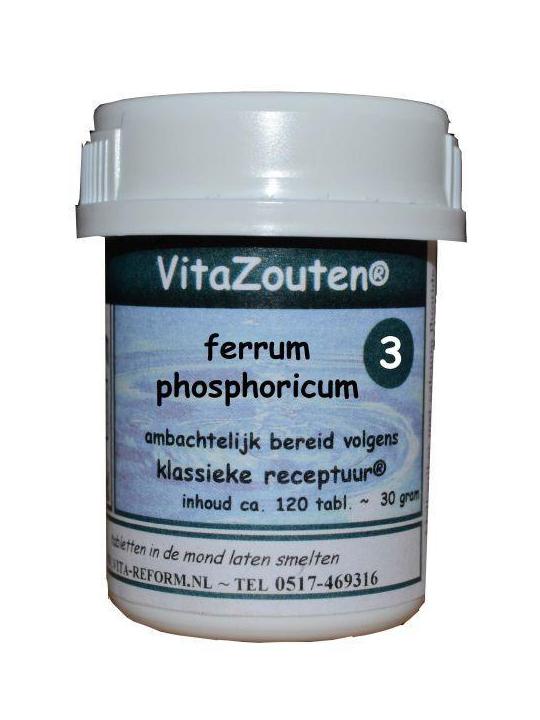 Ferrum phosphoricum VitaZout nr. 03