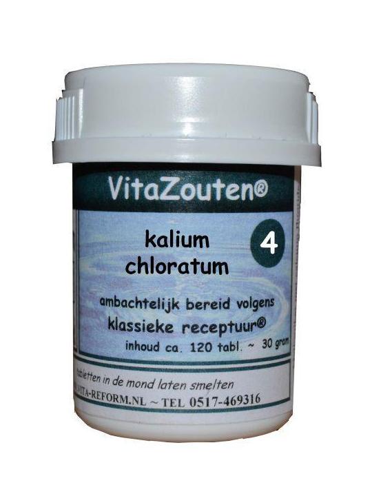 Kalium muriaticum/chloratum VitaZout nr. 04