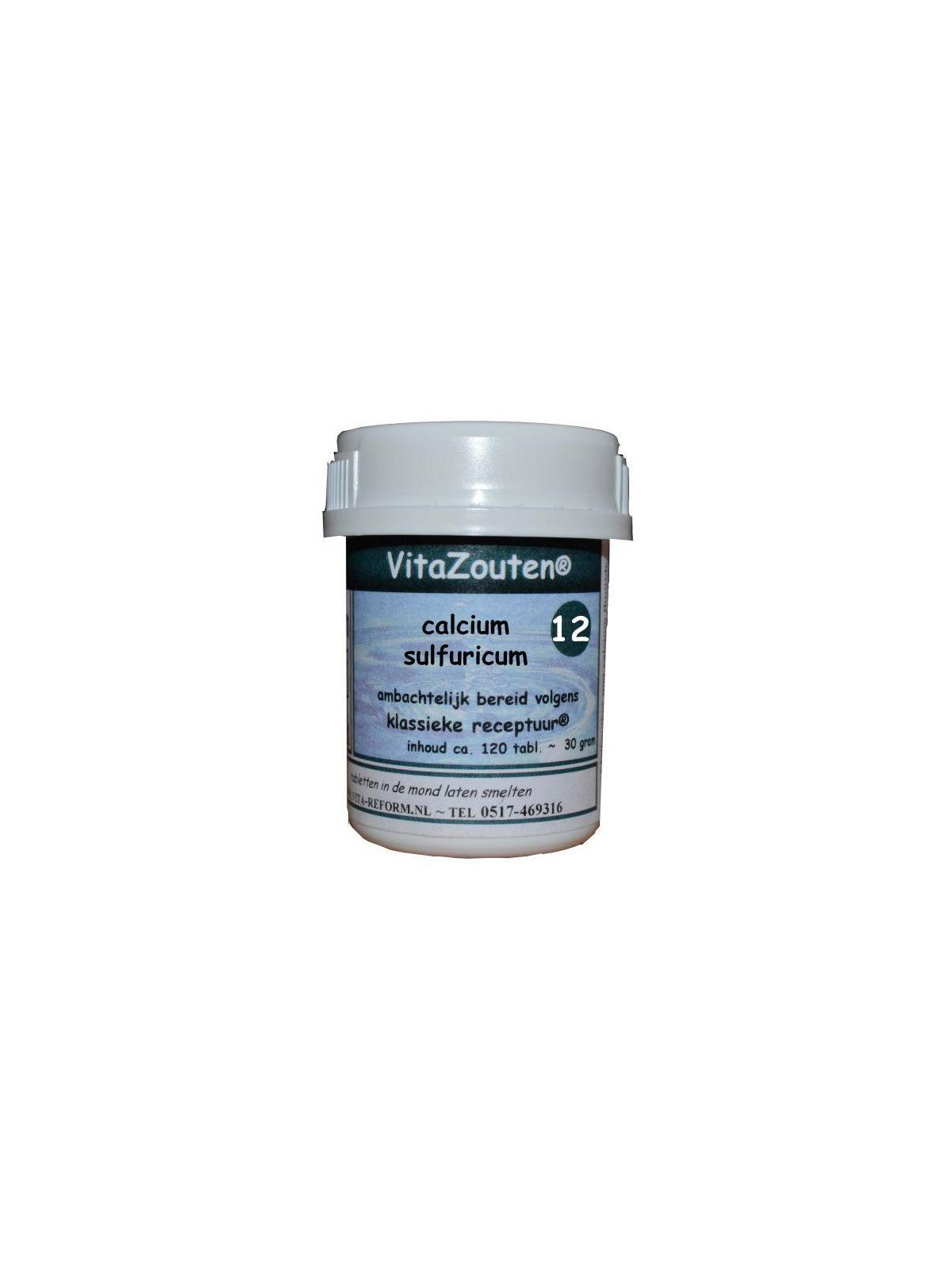 Calcium sulfuricum VitaZout nr. 12