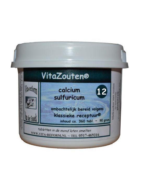 Calcium sulfuricum VitaZout nr. 12