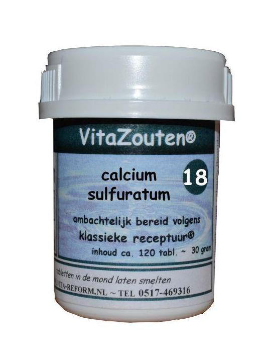 Calcium sulfuratum VitaZout nr. 18