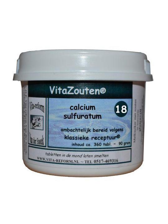 Calcium sulfuratum VitaZout nr. 18