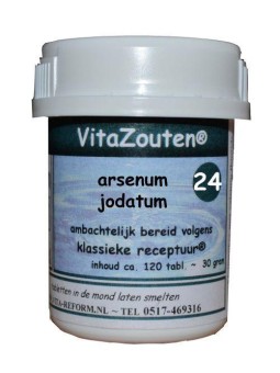 Arsenum jodatum VitaZout nr. 24
