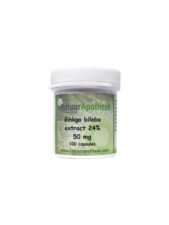 Ginkgo biloba 24% 50mg