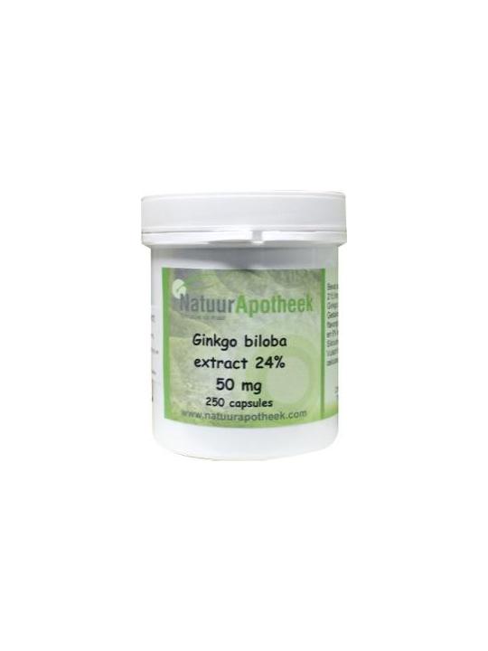 Ginkgo biloba 24% 50mg