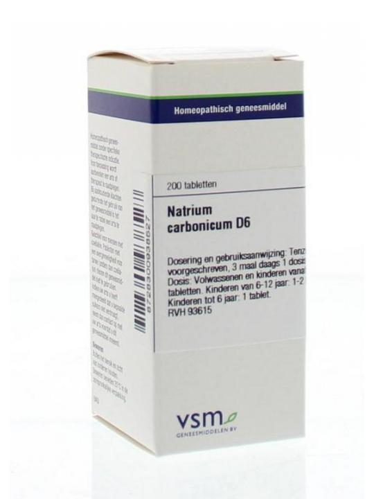 Natrium carbonicum D6