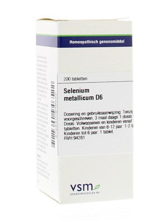 Selenium metallicum D6