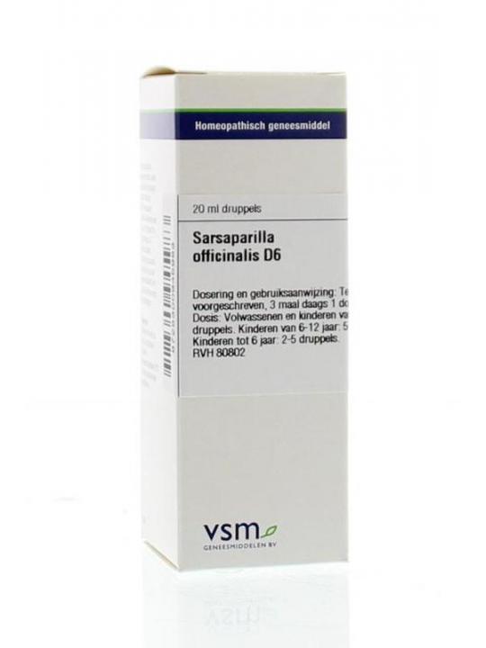 Sarsaparilla officinalis D6