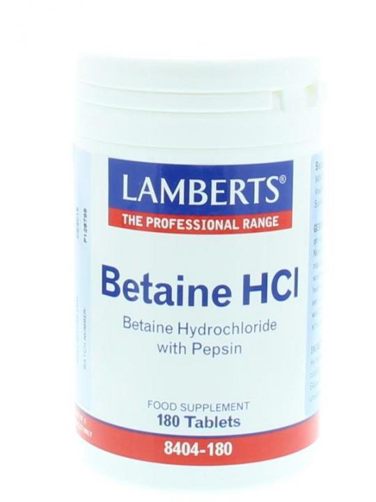 Betaine HCL 324mg/Pepsine 5mg