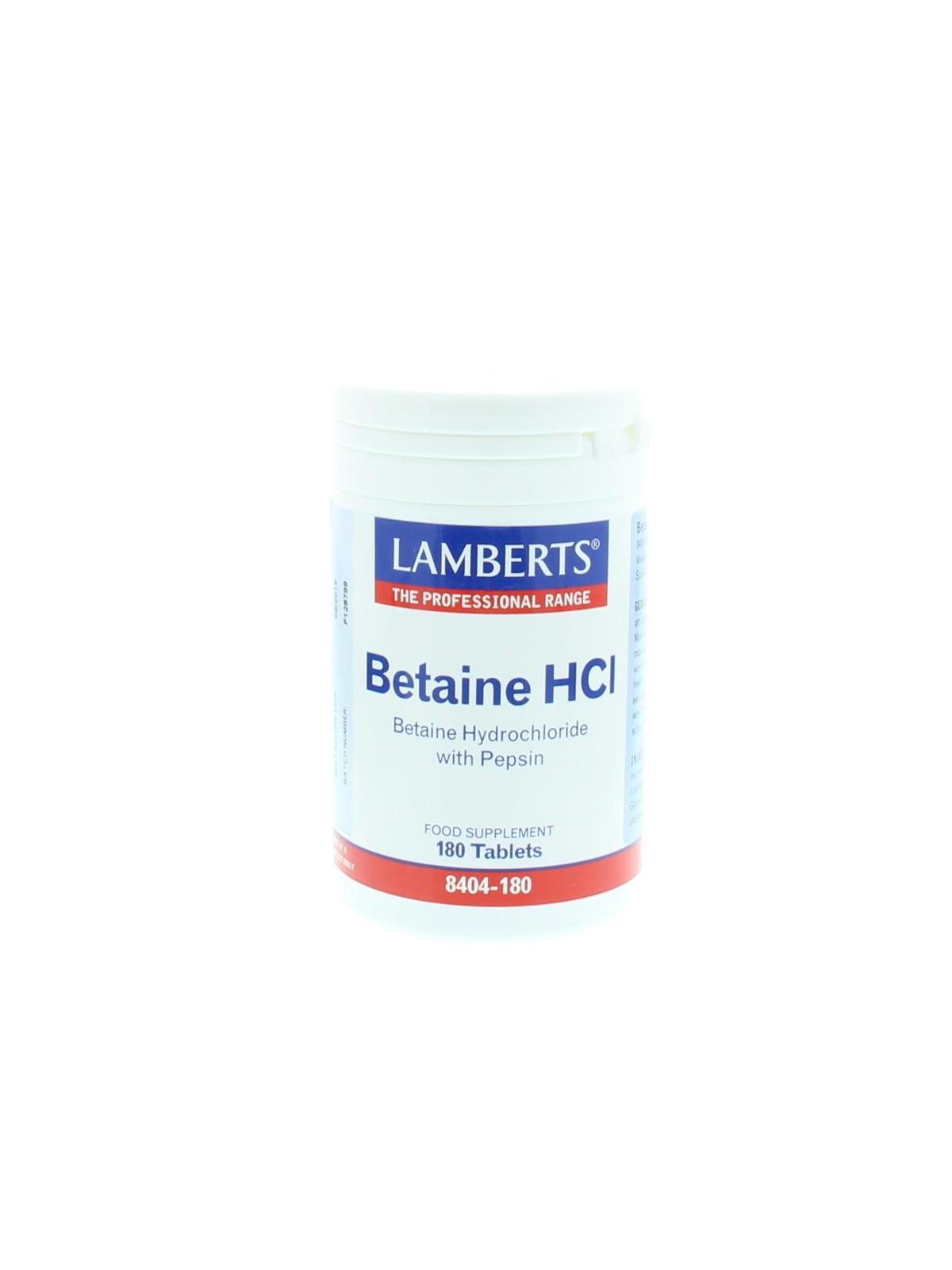 Betaine HCL 324mg/Pepsine 5mg