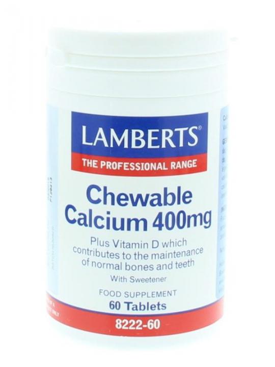 Calcium 400mg kauwtabletten + Vit. D en Fos