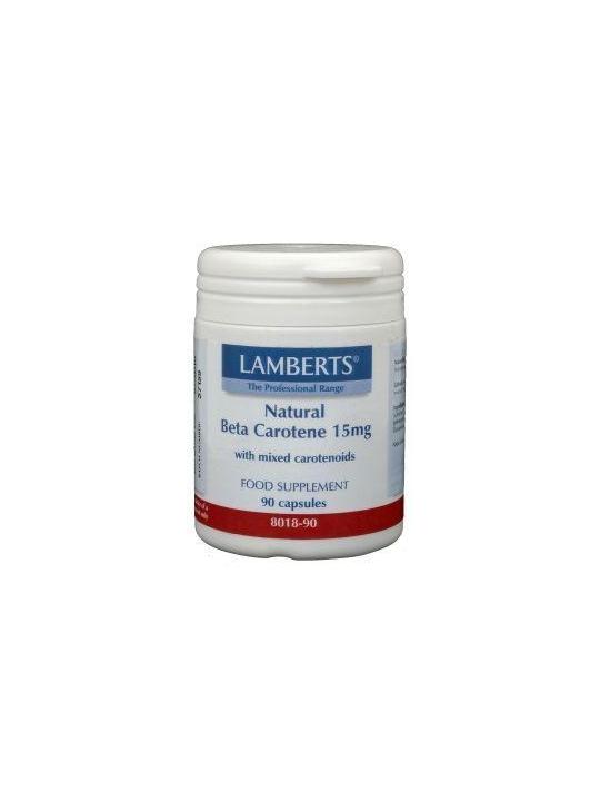 Vitamine A 15mg natuurlijke (beta caroteen)