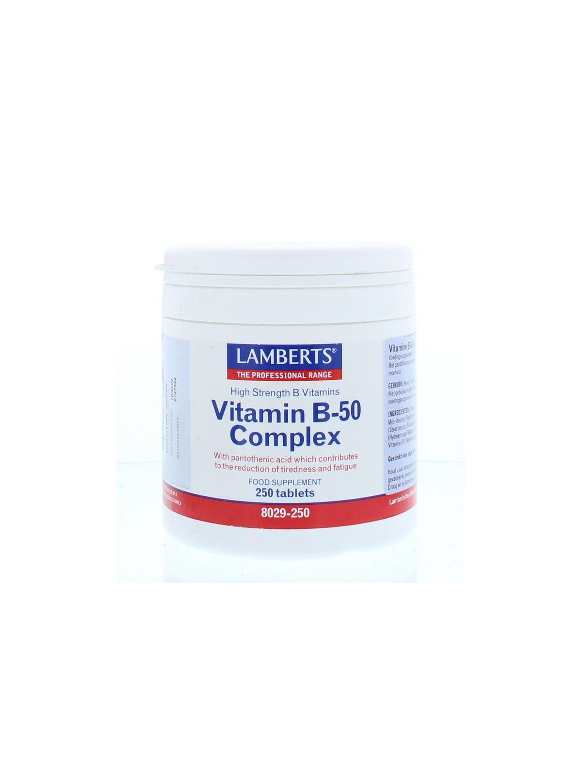 Vitamine B50 complex