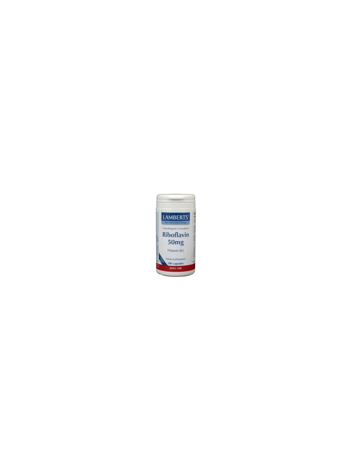 Vitamine B2 50mg (riboflavine)