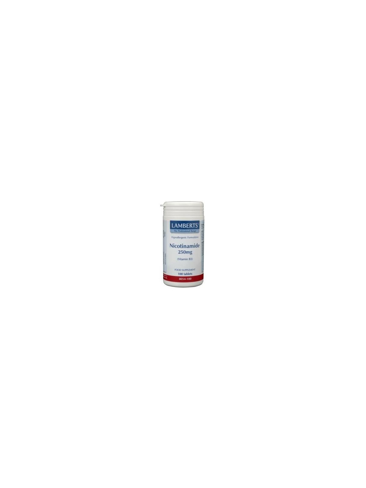 Vitamine B3 250mg (nicotinamide)