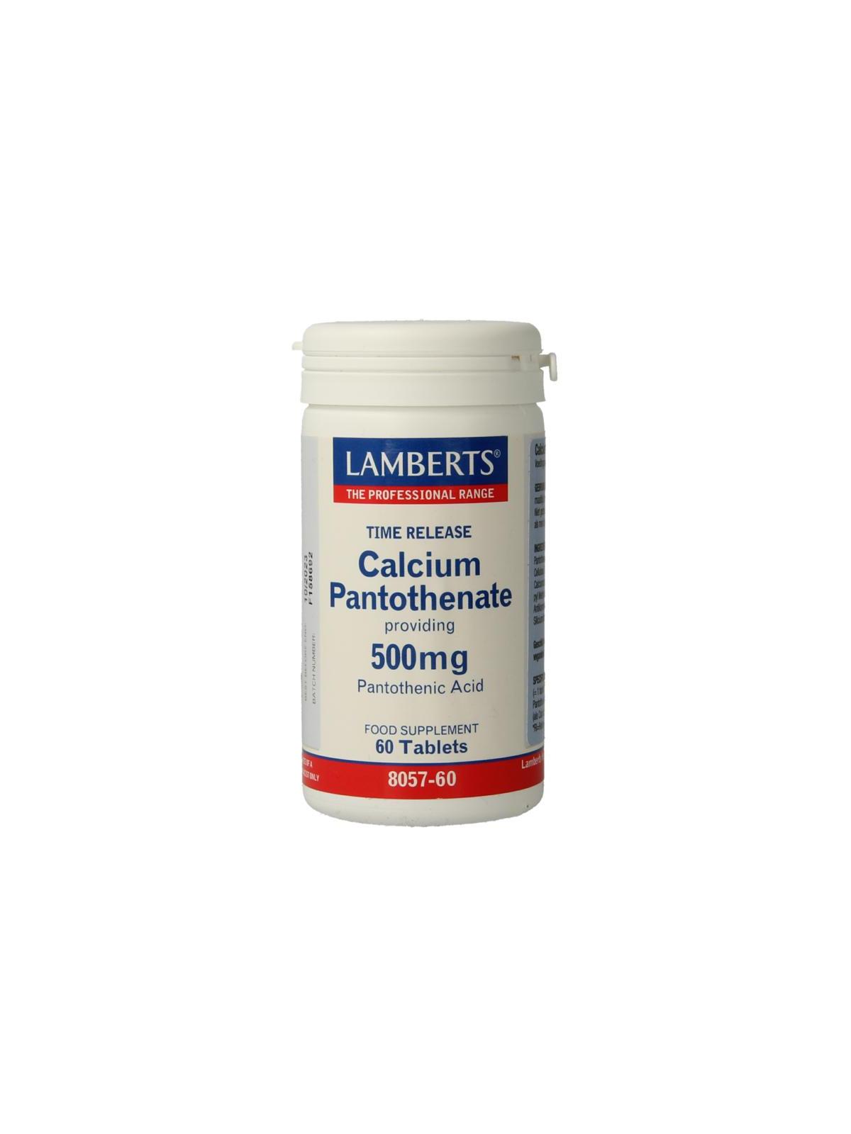 Vitamine B5 (calcium pantothenaat) time release