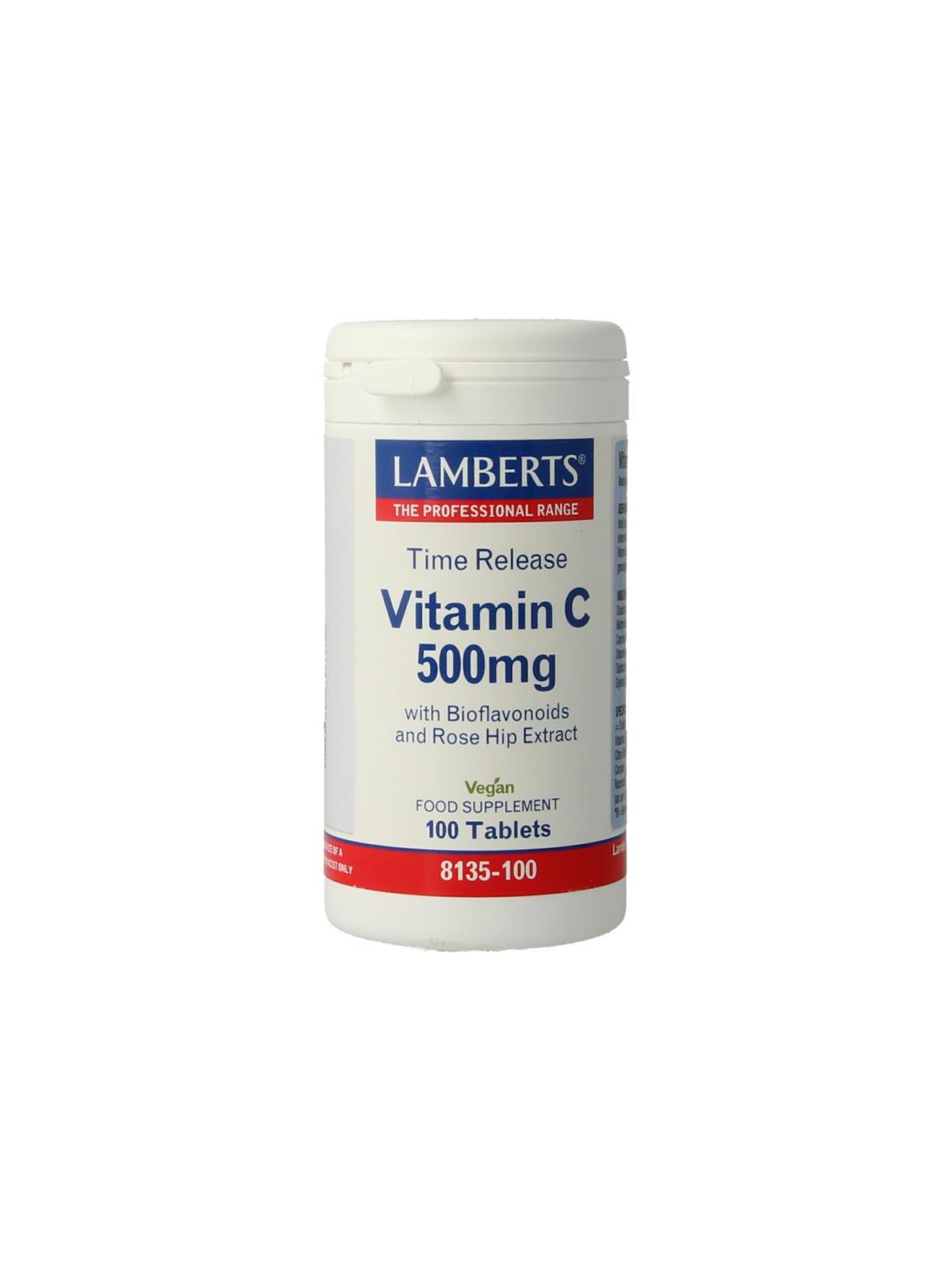 Vitamine C 500 time released & bioflavonoiden
