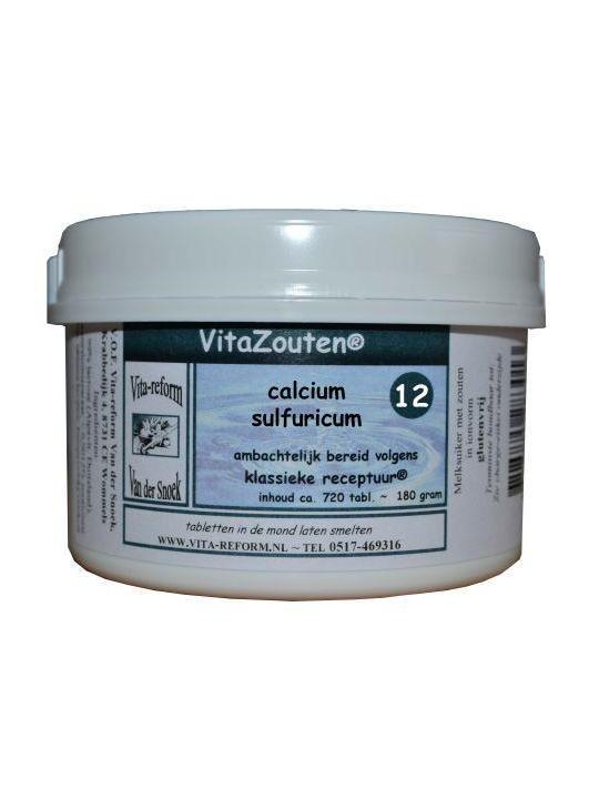 Calcium sulfuricum VitaZout nr. 12