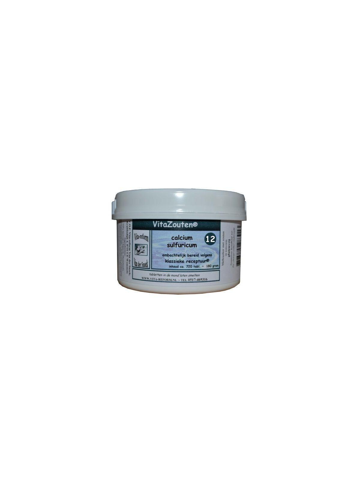 Calcium sulfuricum VitaZout nr. 12
