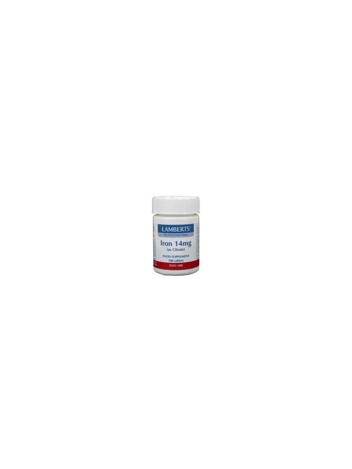 IJzer citraat 14mg