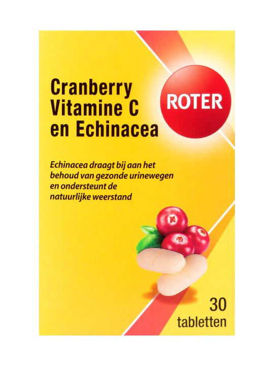 Cranberry vitamine C & echinacea
