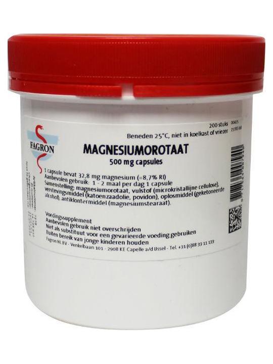 Magnesium orotaat 500mg