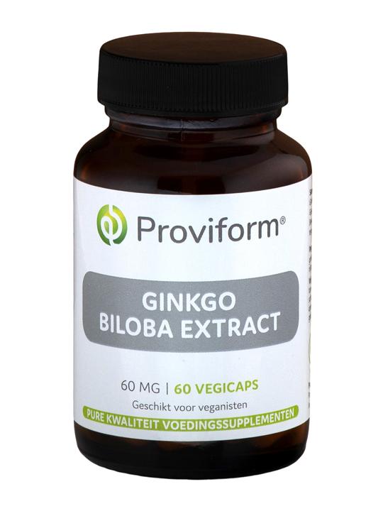 Ginkgo biloba 60 mg